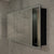Retti Rectangular 1500mm x 750mm Frontlit LED Mirrored Shaving Cabinet, Matte Black