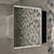Retti Rectangular 1800mm x 750mm Frontlit LED Mirrored Shaving Cabinet, Matte Black