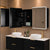 Retti Rectangular 1800mm x 750mm Frontlit LED Mirrored Shaving Cabinet, Matte Black