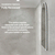 Arco Arch 700mm x 1000mm Frontlit LED Mirrored Shaving Cabinet, Matte Black