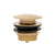 Dome Pop Short Bath Waste 40mm, with Pull-Out Basket, Brushed Brass (Gold)