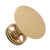 Dome Pop Short Bath Waste 40mm, with Pull-Out Basket, Brushed Brass (Gold)