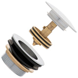 Dome Pop Short Bath Waste 40mm, with Pull-Out Basket, Polished Chrome