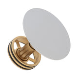 Dome Pop Short Bath Waste 40mm, with Pull-Out Basket, Polished Chrome