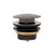 Dome Pop Short Bath Waste 40mm, with Pull-Out Basket, Brushed Gunmetal