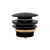 Dome Pop Short Bath Waste 40mm, with Pull-Out Basket, Matte Black