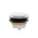 Dome Pop Short Bath Waste 40mm, with Pull-Out Basket, Gloss White