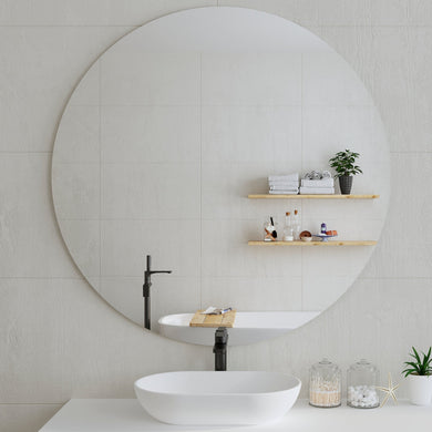 *Clearance* Circa Round 1200mm Frameless Mirror with Polished Edge