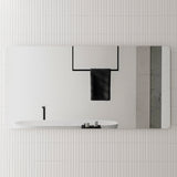 Retti Rectangular 1800mm x 900mm Frameless Mirror with Polished Edge and Rounded Corners