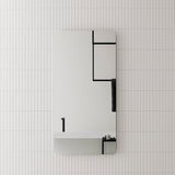 Retti Rectangular 600mm x 1200mm Frameless Mirror with Polished Edge and Rounded Corners *Clearance Stock*