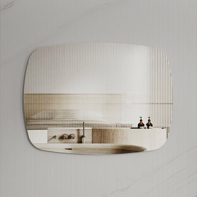 Riri Oblong 1200mm x 900mm Frameless Mirror with Polished Edge *Clearance Stock*