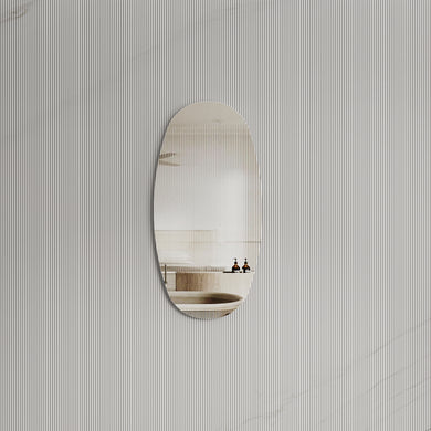 *Clearance* Riri Oblong 400mm x 800mm Frameless Mirror with Polished Edge
