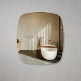 *Clearance* Riri Oblong 900mm x 1000mm Frameless Mirror with Polished Edge