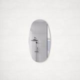 Riri Oblong 400mm x 800mm Frameless Mirror with Polished Edge