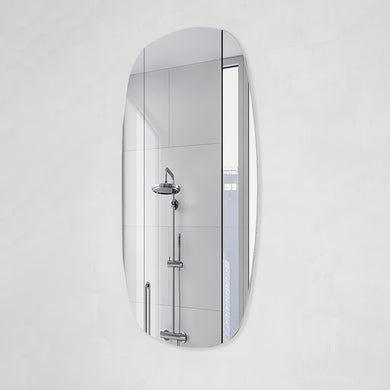 Riri Oblong 600mm x 1200mm Frameless Mirror with Polished Edge