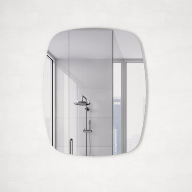 *Clearance* Riri Oblong 800mm x 1000mm Frameless Mirror with Polished Edge