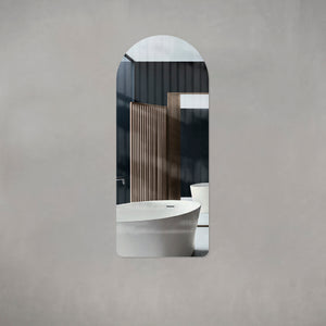 Arco Arch 500mm x 1200mm Frameless Mirror with Polished Edge