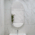 Pill Oval 500mm x 1000mm Backlit LED Framed Mirror with Demister, Matte White Frame
