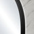 Pill Oval 500mm x 1000mm Backlit LED Framed Mirror with Demister, Matte Black Frame