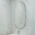 Pill Oval 500mm x 1000mm Backlit LED Frameless Mirror with Polished Edge and Demister