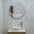 Circa Round 600mm Backlit LED Frameless Mirror with Polished Edge and Demister