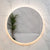 Circa Round 600mm Backlit LED Frameless Mirror with Polished Edge and Demister