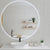 Circa Round 1200mm Backlit LED Mirror with Polished Edge and Demister