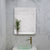 Retti Rectangular 600mm x 750mm Backlit LED Frameless Mirror with Polished Edge, Rounded Corners and Demister
