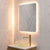 Retti Rectangular 600mm x 750mm Backlit LED Frameless Mirror with Polished Edge, Rounded Corners and Demister