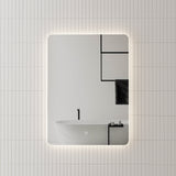 Retti Rectangular Backlit LED Mirror with Polished Edge and Demister | 10 sizes available, from 450mm to 1800mm |