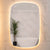 Riri Oblong 600mm x 900mm Backlit LED Frameless Mirror with Polished Edge and Demister