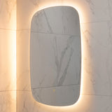 Riri Oblong 600mm x 900mm Backlit LED Frameless Mirror with Polished Edge and Demister