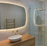 Riri Oblong 1200mm x 900mm Backlit LED Mirror with Polished Edge and Demister