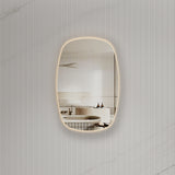 *Clearance* Riri Oblong 600mm x 900mm Backlit LED Frameless Mirror with Polished Edge and Demister