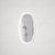 Riri Oblong 400mm x 800mm LED Mirror with Frosted Glass Border and Demister