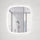 Riri Oblong 900mm x 1000mm LED Mirror with Frosted Glass Border and Demister
