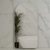 Arco Arch 400mm x 800mm Backlit LED Frameless Mirror with Polished Edge and Demister