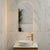 Arco Arch 400mm x 800mm Backlit LED Frameless Mirror with Polished Edge and Demister
