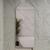 Arco Arch 500mm x 1200mm Backlit LED Frameless Mirror with Polished Edge and Demister