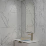 Arco Arch 500mm x 1200mm Backlit LED Frameless Mirror with Polished Edge and Demister