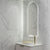 Arco Arch 500mm x 1200mm Backlit LED Frameless Mirror with Polished Edge and Demister