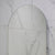 Arco Arch 550mm x 1000mm Backlit LED Frameless Mirror with Polished Edge and Demister