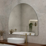 Arco Arch 1300mm x 1000mm Backlit LED Frameless Mirror with Polished Edge and Demister