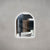 Arco Arch 600mm x 800mm Backlit LED Frameless Mirror with Polished Edge and Demister *Clearance Stock*