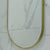Pill Oval 500mm x 1000mm Frontlit LED Framed Mirror with Demister, Brushed Brass (Gold) Frame