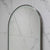 Pill Oval 500mm x 1000mm Frontlit LED Framed Mirror with Demister, Brushed Gunmetal Frame