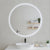 Circa Round 1000mm Frontlit and Backlit LED Frameless Mirror with Frosted Glass Border and Demister