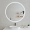 Circa Round 1000mm LED Mirror with Frosted Glass Border and Demister
