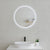 Circa Round 600mm LED Mirror with Frosted Glass Border and Demister