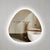 Delphi Egg LED Mirror with Frosted Glass Border and Demister | 2 sizes available, 800mm and 1000mm |